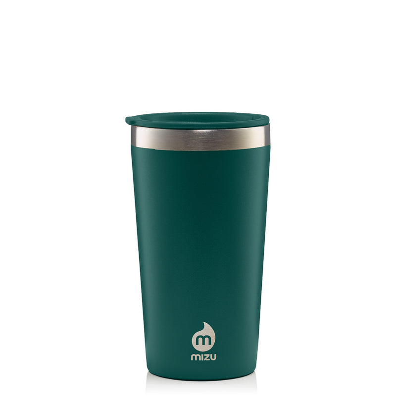 Mizu Tumbler 16 Bicchiere In Acciaio Inox – Nero, Unisex Adulto, One Size